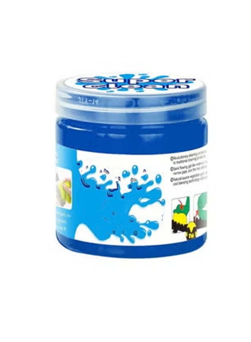 Huitich Super Clean Slime Car Cleaning Soft Gel Blue - Image 1
